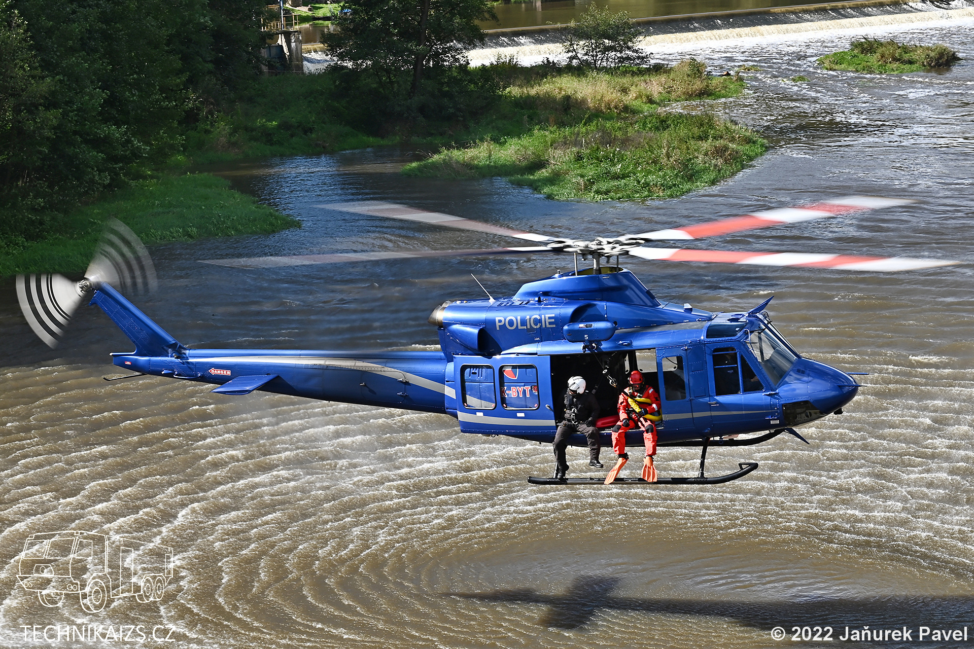 OK-BYT - Letecká služba Policie ČR - Bell 412