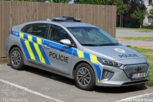 Hyundai Ioniq - Policie ČR - Místní oddělení Praha Zličín