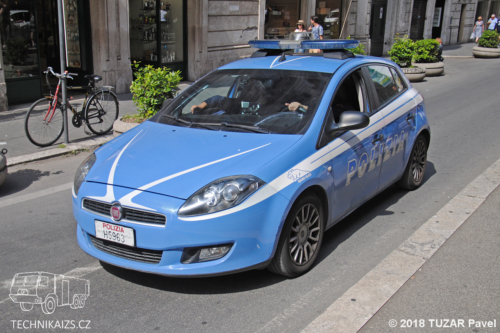 Italy - Polizia - Fiat Bravo