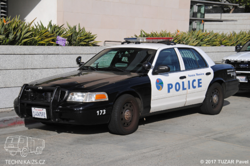 Santa Monica Police Department - 147 - Ford Crown Victoria Police Interceptor