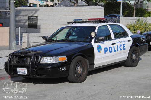 Santa Monica Police Department - 143 - Ford Crown Victoria Police Interceptor