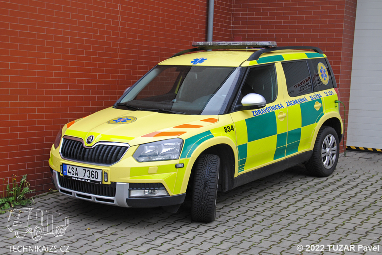 Škoda Yeti - RV - ZZS Středočeského kraje