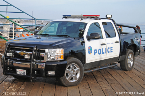 USA - SMPD - Santa Monica - 052 - Chevrolet Silverado Hybrid