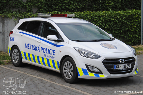 Městská policie Praha - Hyundai i30 - Uhřiněves