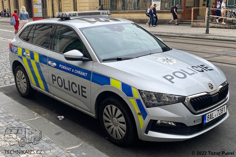 PČR - Místní oddělení Praha Masarykovo nádraží - Škoda Scala