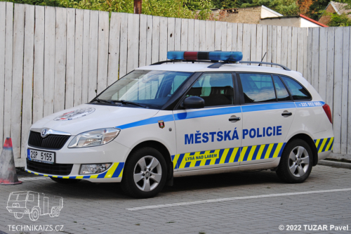 Městská policie Lysá nad Labem - Škoda Fabia - 2SP 5155