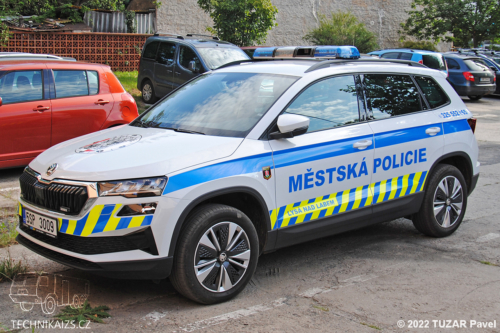Městská policie Lysá nad Labem - Škoda Karoq - 5SP 3009