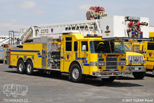Clark County Fire Department - Pierce Dash - Truck 018 - Las Vegas