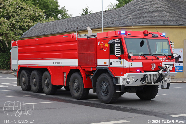 Záchranný útvar HZS ČR - CV 40 - Tatra Taurus
