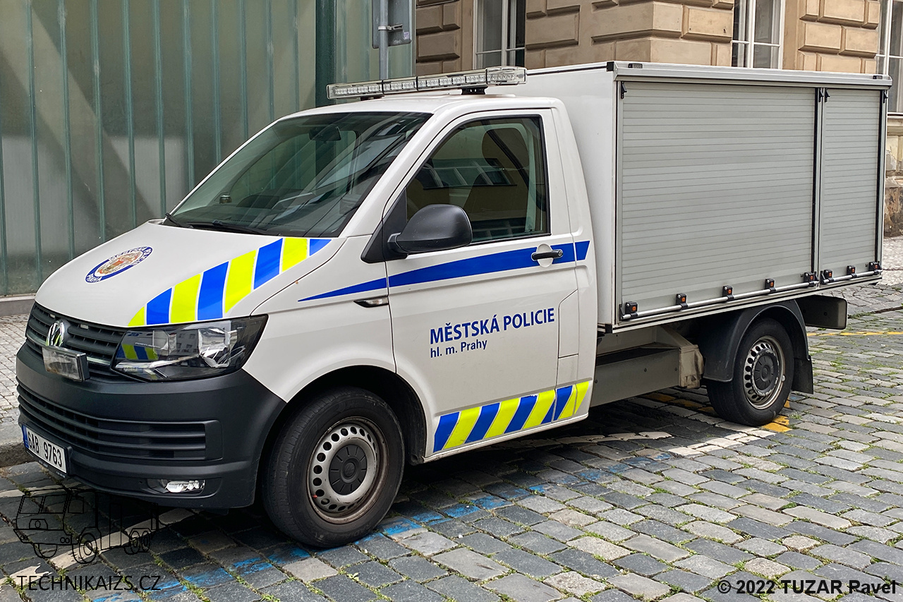 Městská policie Praha - botičkáři - Volkswagen Transporter T6