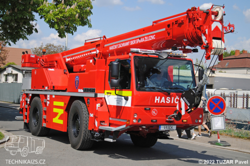 HZS SŽ – Nymburk – AJ 35 – Liebherr LTM 1030-2.1