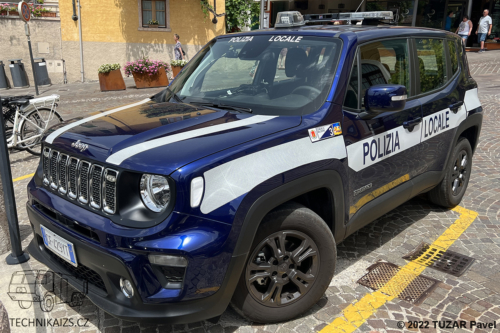 Italy - Polizia Locale - Malcesine - Jeep Renegade