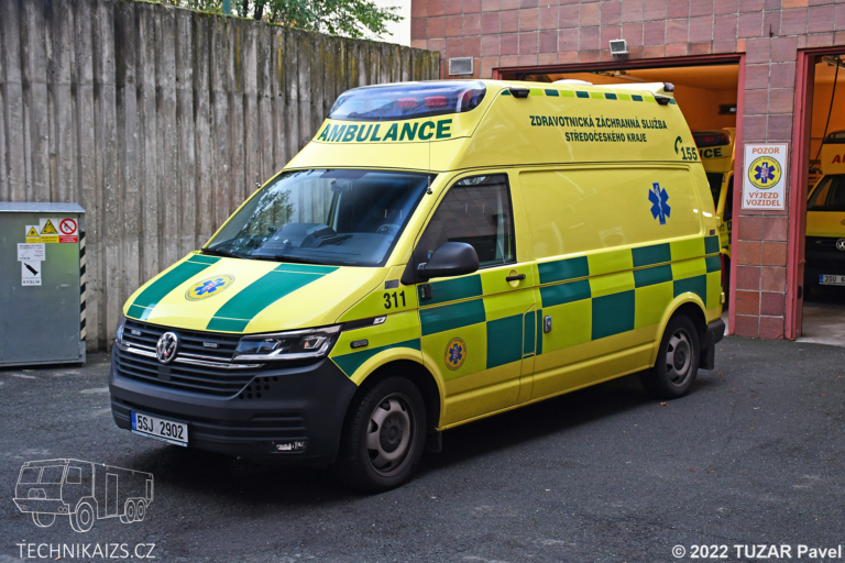 ZZS SČK - Nymburk - Volkswagen Transporter T6 - RZP - ZKL 311