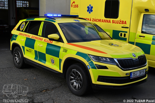 ZZS SČK - Kutná Hora - RV - ZKL 350 - Škoda Kodiaq