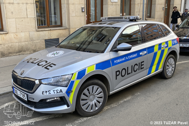 Škoda Scala - Místní oddělení PČR Praha Letná - A27 213