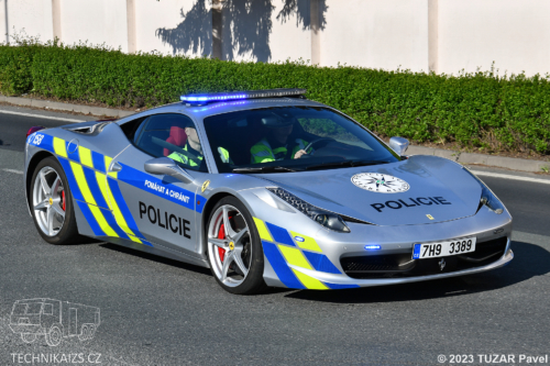 Policie ČR - speciální oddělení dohledu - Ferrari F142-458 Italia