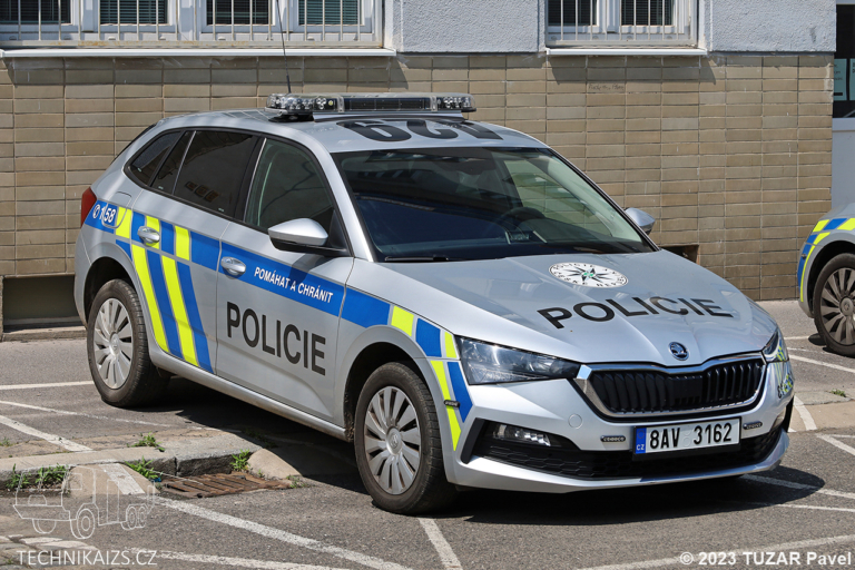 PČR - Místní oddělení Vysočany - Škoda Scala