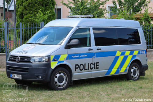 Policie ČR - pořádková jednotka Středočeského kraje - Kutná Hora - Volkswagen Transporter T5