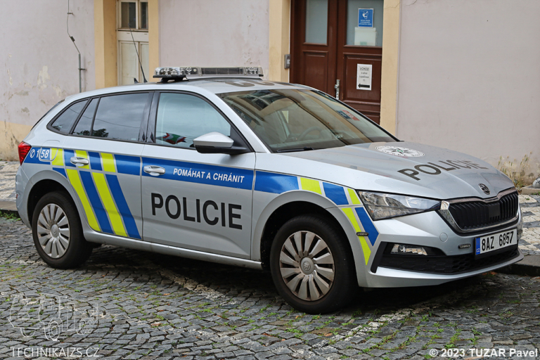 Škoda Scala - Policie ČR - Praha Žižkov - A23 113