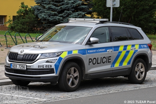 E25 215 - Policie ČR - Škoda Kodiaq - Obvodní oddělení Pardubice 1