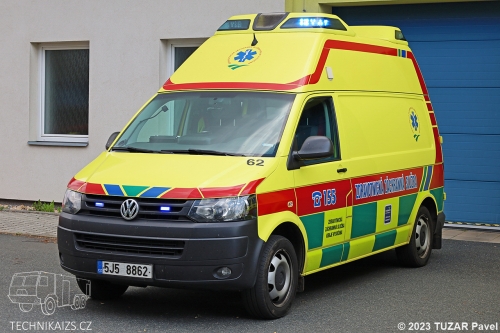 ZZS Kraje Vysočina - Habry - ZVY 262 - RZP - Volkswagen Transporter T5