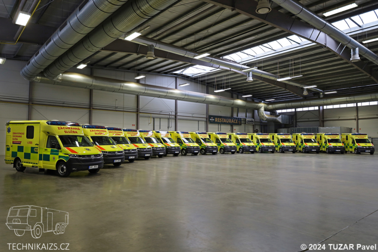 ZZS Středočeského kraje - nové sanitky 2024