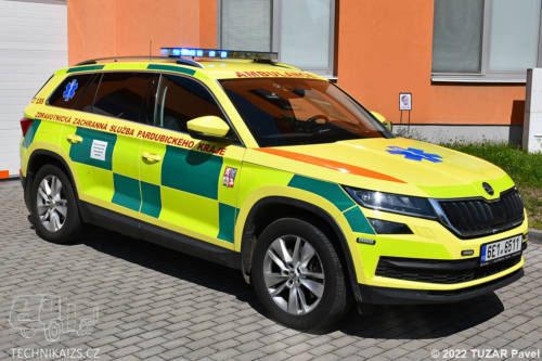 ZPA 151 - Škoda Kodiaq - ZZS Pardubického kraje