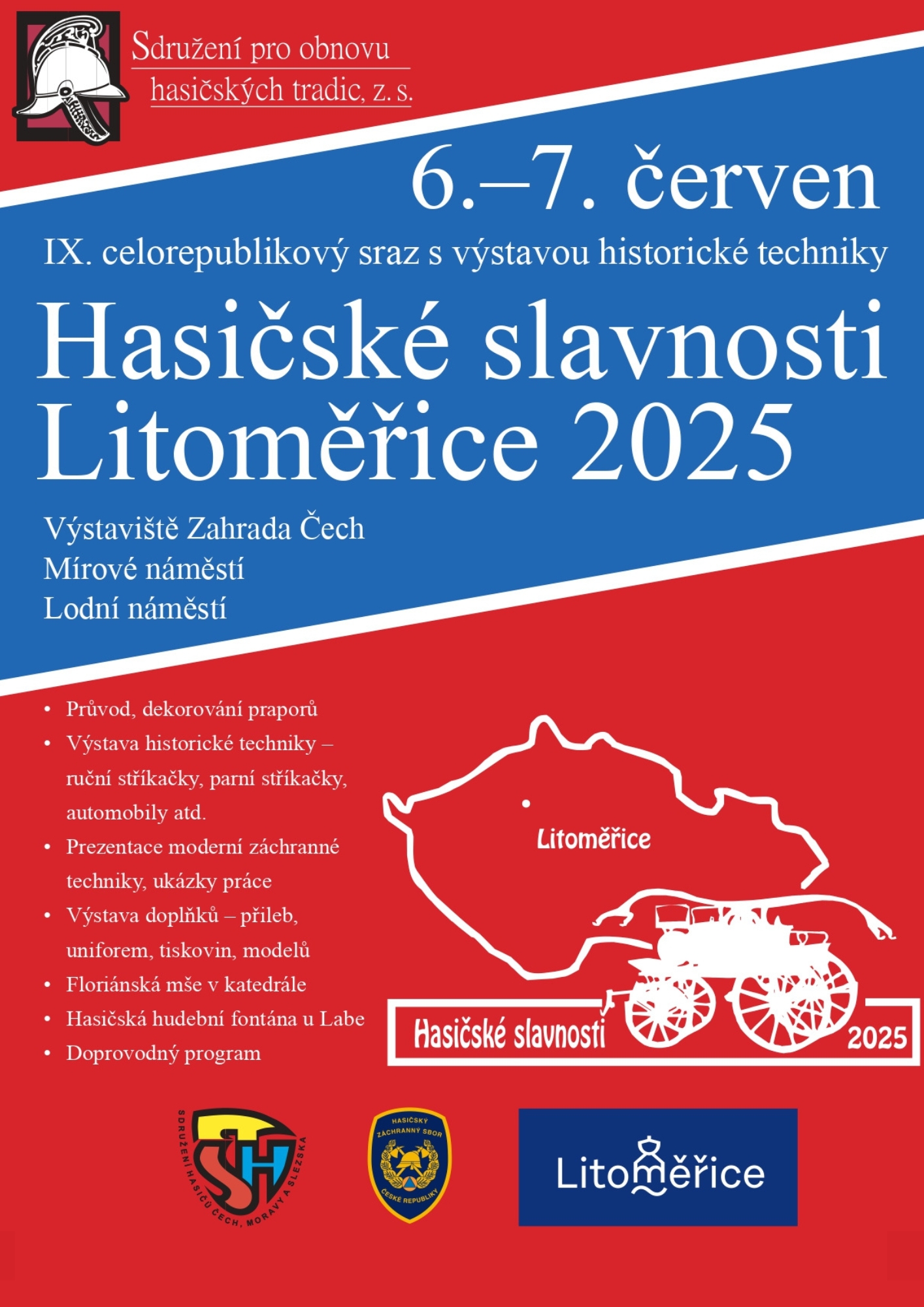 6 7 6 2025 Litom ice Hasi sk Slavnosti TECHNIKAIZS cz