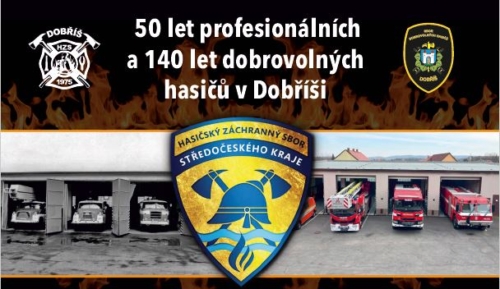 50 let profesionálních a 140 let dobrovolných hasičů