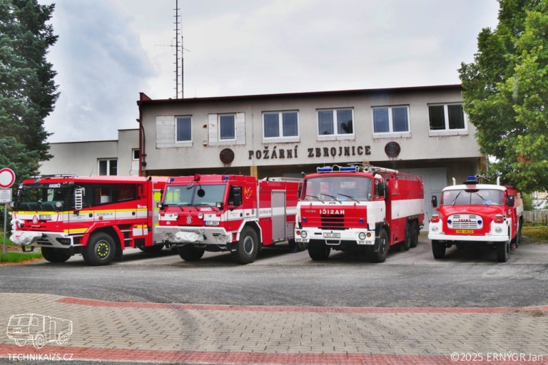 Skupina cisteren JSDH Bechyně