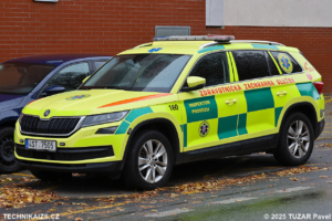 ZZS Středočeského kraje - ZKL 160 - Škoda Kodiaq - inspektor provozu