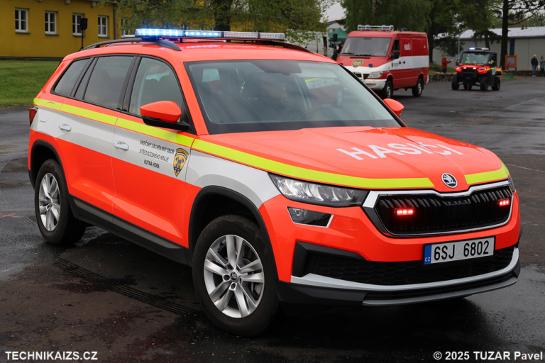 Škoda Kodiaq - HZS Kutná Hora - řídící důstojník