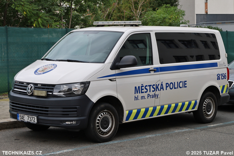 VW Transporter T6 - Městská policie hlavního města Prahy
