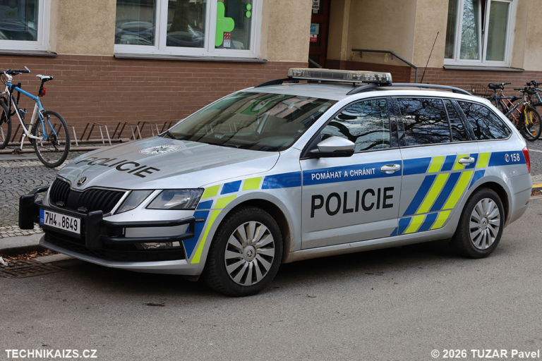 Škoda Octavia III - Policie ČR - Dopravní inspektorát Hradec Králové