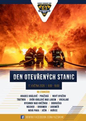 Den otevřených dveří HZS Královehradeckého kraje
