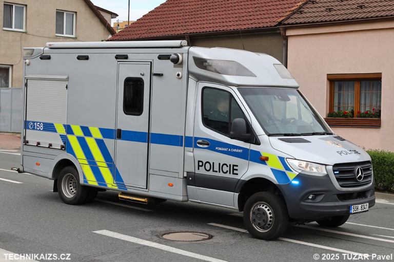 Policie ČR - mobilní váhy - MB Sprinter - KŘ Středočeského kraje
